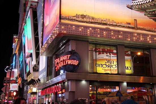 Planet Hollywood Times Square New York City New Years