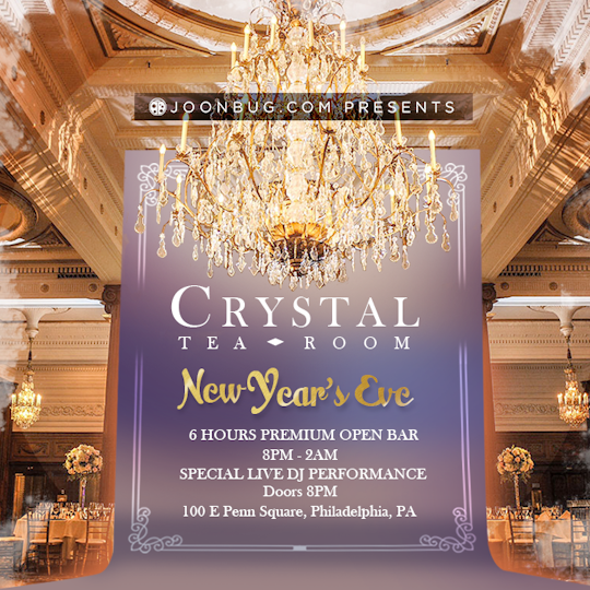 The Crystal Tea Room Philadelphia Vip New Years Parties