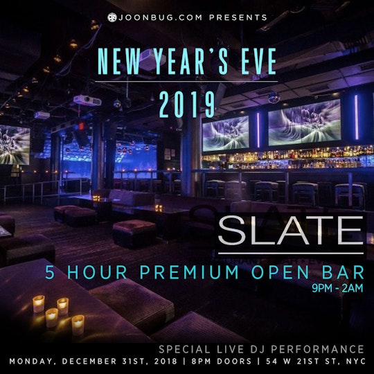 Slate New York VIP New Years Parties Get Tickets Now